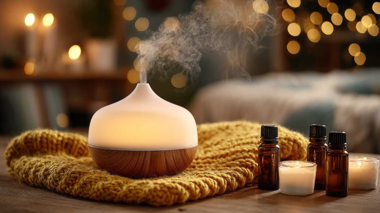 An ultrasonic diffuser