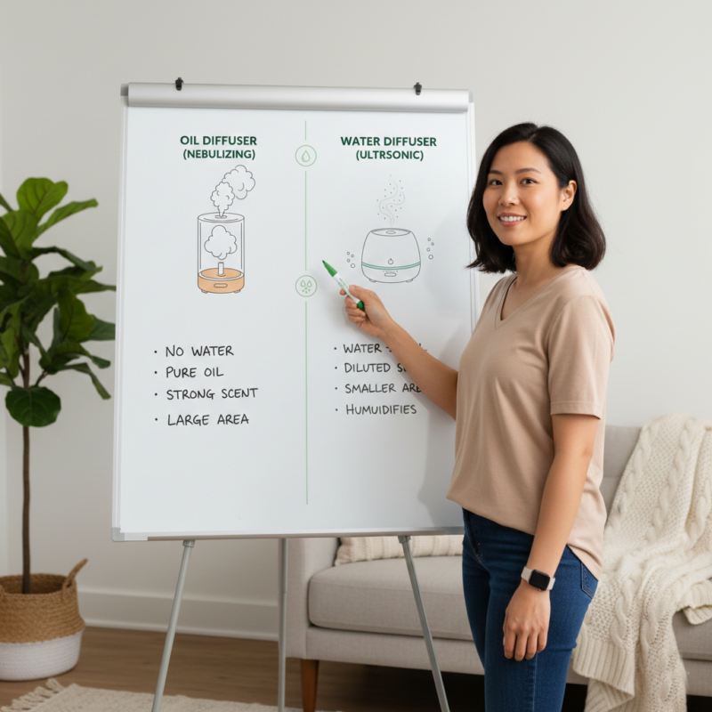 Oil Diffuser vs Water Diffuser