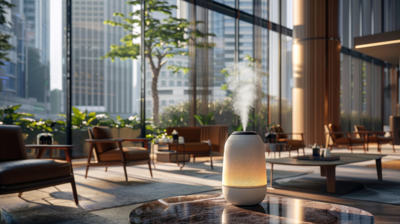 Modern essential oil diffuser