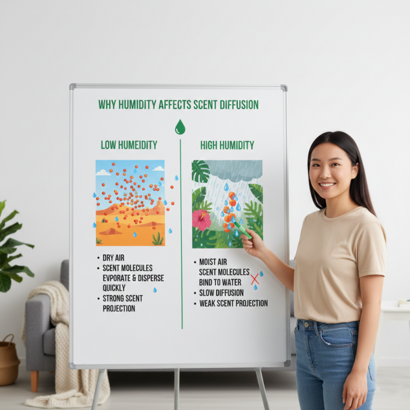 Humidity Affects Scent Diffusion